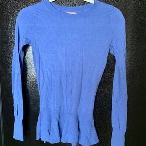 Lilly Pulitzer Longsleeve Peplum Top